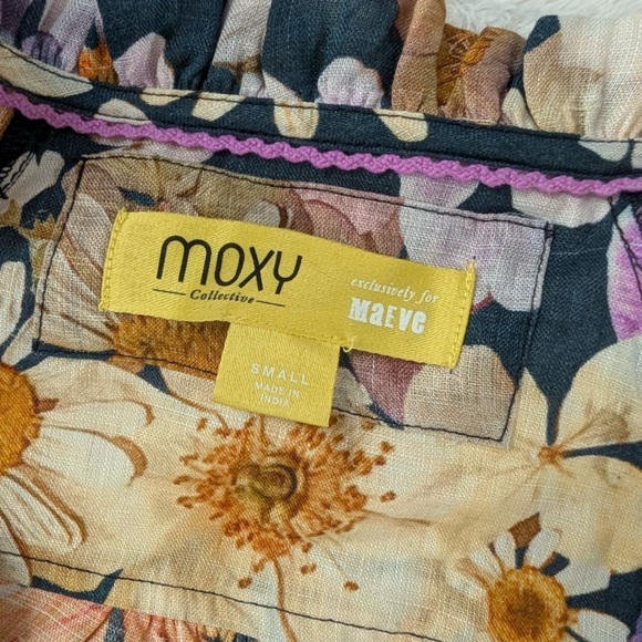 Moxy Collection for Maeve Floral Blouse Top - Small - Picture 5 of 5